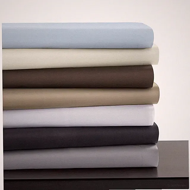 3pc Queen 600 Thread Count Cotton Sateen Oversized Duvet Cover Set Blue