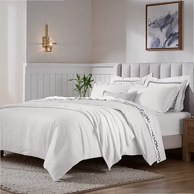 Egyptian Cotton 600 Thread Count Solid Duvet Cover Set