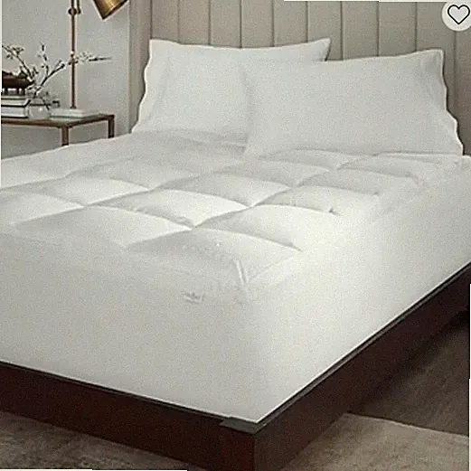 Fieldcrest 100% Cotton Pillow Mattress Topper -KING