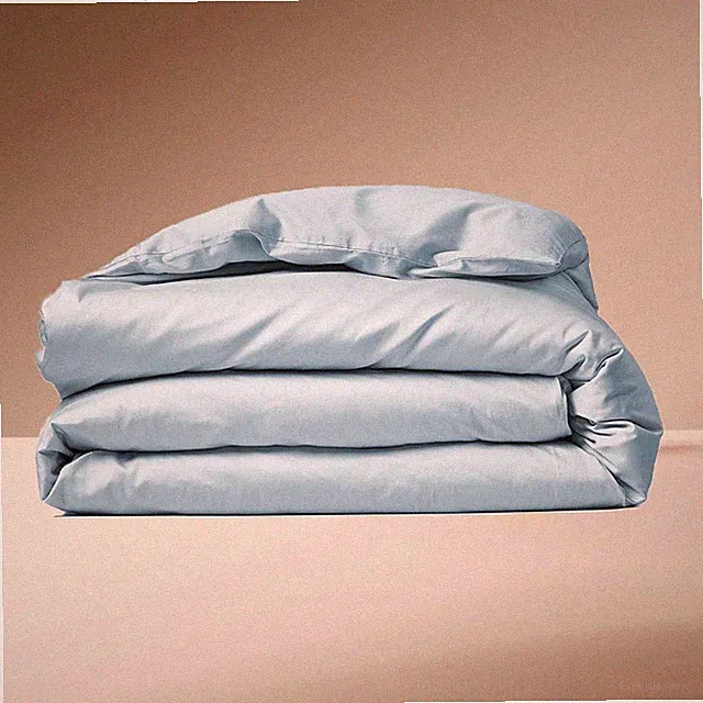 King/California King 600 Thread Count Heavenly Duvet Cover Light Blue