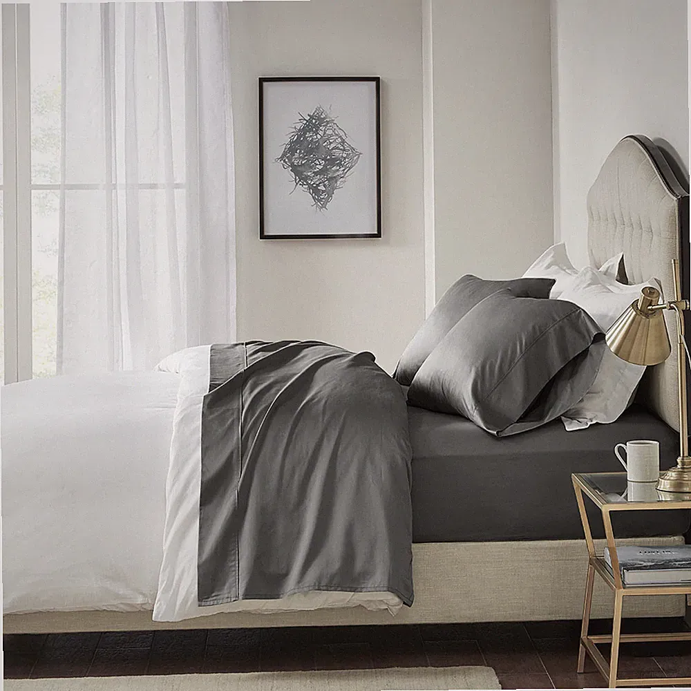 Madison Park 600 Thread Count Pima Cotton Deep Pocket Sheet Set