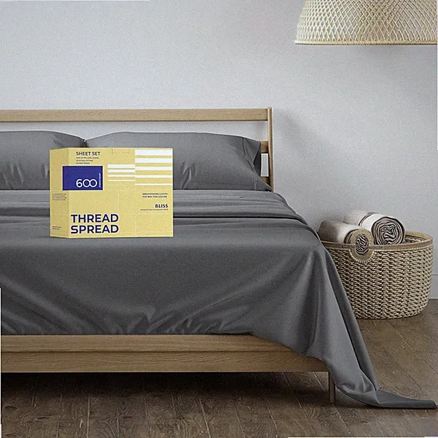 SPREAD 100% Egyptian Cotton Sheets Full Size - 600 Thread Count Sheets