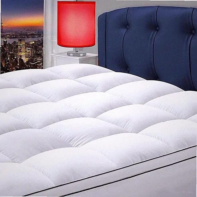（TGR）Queen Mattress Topper for Pressure Relief, 900gsm Thick Pillowtop......